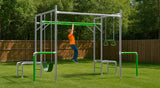 Lifespan Kids Swing Sets & Playsets Junior Jungle Daylesford Climbing Frame in Pastel Blue - Lifespan Kids 9347166087409 LKJJ-DAYPB-SET Buy online: Junior Jungle Daylesford Climbing Frame in Pastel Blue - Lifespan Kids Happy Active Kids Australia