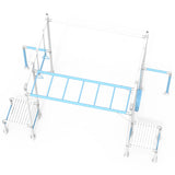 Lifespan Kids Swing Sets & Playsets Junior Jungle Daylesford Climbing Frame in Pastel Blue - Lifespan Kids 9347166087409 LKJJ-DAYPB-SET Buy online: Junior Jungle Daylesford Climbing Frame in Pastel Blue - Lifespan Kids Happy Active Kids Australia