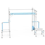 Lifespan Kids Swing Sets & Playsets Junior Jungle Daylesford Climbing Frame in Pastel Blue - Lifespan Kids 9347166087409 LKJJ-DAYPB-SET Buy online: Junior Jungle Daylesford Climbing Frame in Pastel Blue - Lifespan Kids Happy Active Kids Australia
