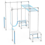 Lifespan Kids Swing Sets & Playsets Junior Jungle Daylesford Climbing Frame in Pastel Blue - Lifespan Kids 9347166087409 LKJJ-DAYPB-SET Buy online: Junior Jungle Daylesford Climbing Frame in Pastel Blue - Lifespan Kids Happy Active Kids Australia