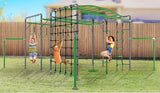 Lifespan Kids Swing Sets & Playsets Junior Jungle Kakadu Monkey Bars with Swing Sets and Ropes - Lifespan Kids 9347166068453 LKJJ-KAKAD-SET Happy Active Kids Australia