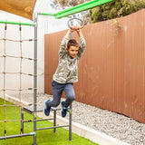 Lifespan Kids Swing Sets & Playsets Junior Jungle Monsoon Flying Fox and Climbing Ropes - Lifespan Kids 9347166055521 LKJJ-MONSNST Happy Active Kids Australia