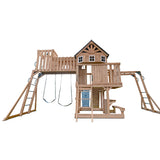 Lifespan Kids Swing Sets & Playsets Kensington Play Centre Set with Pastel Blue Slide - Lifespan Kids 9347166086259 LKPC-KENS-PB Buy online: Kensington Centre Set with Pastel Blue Slide - Lifespan Kids Happy Active Kids Australia