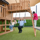 Lifespan Kids Swing Sets & Playsets Kensington Play Centre Set with Pastel Green Slide - Lifespan Kids 9347166086266 LKPC-KENS-PG Buy online:Kensington Centre Set with Pastel Green Slide-Lifespan Kids Happy Active Kids Australia