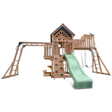 Lifespan Kids Swing Sets & Playsets Kensington Play Centre Set with Pastel Green Slide - Lifespan Kids 9347166086266 LKPC-KENS-PG Buy online:Kensington Centre Set with Pastel Green Slide-Lifespan Kids Happy Active Kids Australia