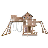 Lifespan Kids Swing Sets & Playsets Kensington Play Centre Set with Pastel Pink Slide - Lifespan Kids 9347166086273 LKPC-KENS-PP Buy online: Kensington Centre Set with Pastel Pink Slide - Lifespan Kids Happy Active Kids Australia