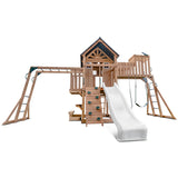 Lifespan Kids Swing Sets & Playsets Kensington Play Centre Set with White Slide - Lifespan Kids 9347166086280 LKPC-KENS-PW Buy online: Kensington Centre Set with White Slide - Lifespan Kids Happy Active Kids Australia