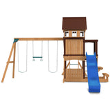 Lifespan Kids Swing Sets & Playsets Meer Brook Play Centre with Blue Slide - Lifespan Kids - OUT OF STOCK eta TBA 9347166086303 LKPC-MEERB-BU Buy online: Meer Brook Play Centre with Blue Slide - Lifespan Kids Happy Active Kids Australia