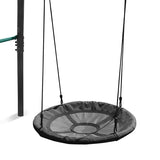Lifespan Kids Swing Sets & Playsets Titan Steel Double Swing Set with Nest Swing - Lifespan Kids - OUT OF STOCK eta early Oct (preorder available now) 9347166074058 LKSW-TITAN-SET Titan Steel Double Swing Set with Nest Swing - Lifespan Kids Happy Active Kids Australia