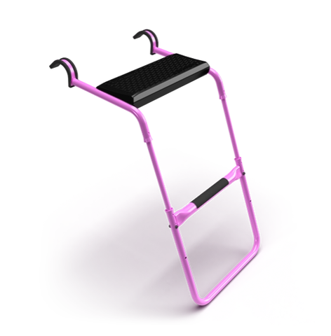 Springfree Trampoline Trampoline Accessories Springfree® Trampoline FlexrStep™ Ladder in Pink (FREE DELIVERY) 182464000861 SP0181-PINK Buy online: Springfree® Trampoline FlexrStep™ Ladder in Pink Happy Active Kids Australia