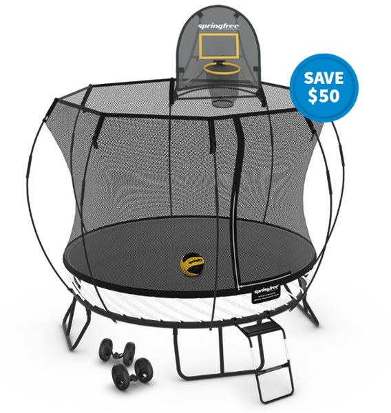 Springfree Trampoline Trampolines Springfree® Compact Round Trampoline Moving Bundle (FREE SHIPPING) 9354896000257 R54MOVING Springfree® Compact Round Trampoline Moving Bundle - Happy Active Kids Happy Active Kids Australia