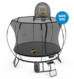 Springfree Trampoline Trampolines Springfree® Compact Round Trampoline Sports Bundle (FREE SHIPPING) 182464000199 R54SPORTS Springfree® Compact Round Trampoline Sports Bundle - Happy Active Kids Happy Active Kids Australia