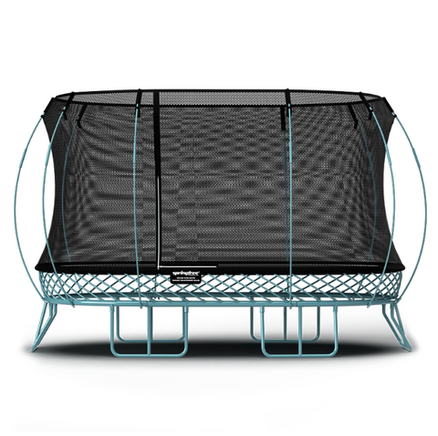 Springfree Trampoline Trampolines Springfree® Large Oval Trampoline in Steely Wind (FREE SHIPPING) 182464000281 O92STEELYWIND Buy online : Springfree® Large Oval Trampoline in Steely Wind  Happy Active Kids Australia