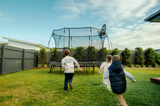 Springfree Trampoline Trampolines Springfree® Large Oval Trampoline in Steely Wind (FREE SHIPPING) 182464000281 O92STEELYWIND Buy online : Springfree® Large Oval Trampoline in Steely Wind  Happy Active Kids Australia