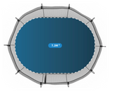 Springfree Trampoline Trampolines Springfree® Medium Oval Trampoline in Minty Blue (FREE SHIPPING) 182464000250 O77MINTYBLUE Buy online : Springfree® Medium Oval Trampoline - in minty blue Happy Active Kids Australia