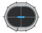 Springfree Trampoline Trampolines Springfree® Medium Oval Trampoline in Minty Blue (FREE SHIPPING) 182464000250 O77MINTYBLUE Buy online : Springfree® Medium Oval Trampoline - in minty blue Happy Active Kids Australia