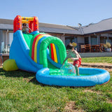 Lifespan Kids Inflatables Oasis Slide and Splash - Lifespan Kids 09347166040558 PEOASIS Buy online: Oasis Slide and Splash - Lifespan Kids - Happy Active Kids Happy Active Kids Australia
