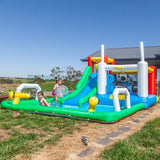 Lifespan Kids Inflatables Olympic Sports Slide & Splash Inflatable Play Centre - Lifespan Kids 09347166048738 PEOLYMPIC Buy online: Olympic Sports Slide & Splash Inflatable Play Centre  Happy Active Kids Australia