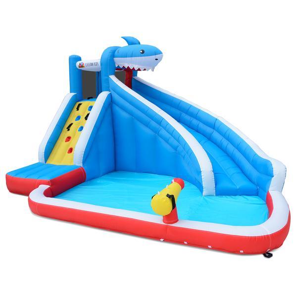 Lifespan Kids Inflatables Sharky Slide & Splash Inflatable - Lifespan Kids PESHARKY Buy online: Sharky Slide & Splash Inflatable - Lifespan Kids Happy Active Kids Australia