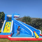 Sharky Slide & Splash Inflatable - Lifespan Kids - OUT OF STOCK eta TBA