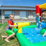 Lifespan Kids Inflatables Surrey 2 Slide and Splash Inflatable - Lifespan Kids 09347166036513 PESURREY2 Buy online: Surrey 2 Slide and Splash Inflatable - Lifespan Kids Happy Active Kids Australia