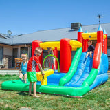 Lifespan Kids Inflatables Surrey 2 Slide and Splash Inflatable - Lifespan Kids 09347166036513 PESURREY2 Buy online: Surrey 2 Slide and Splash Inflatable - Lifespan Kids Happy Active Kids Australia