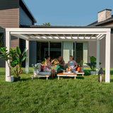 Lifespan Kids Outdoor Living Backyard Discovery Windham Steel Pergola 3m x 3.6m x 2.3m (12ft x 10ft) Buy online: Backyard Discovery Windham Steel Pergola 3m x 4.3m x 2.3m  Happy Active Kids Australia