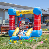 Lifespan Kids Outdoor Play Equipment Bouncefort Mini Inflatable Jumping Castle - Lifespan Kids 9347166043597 PEBOUNCEFORT-MINI2 Buy online: Bouncefort Mini Inflatable Jumping Castle - Lifespan Kids Happy Active Kids Australia