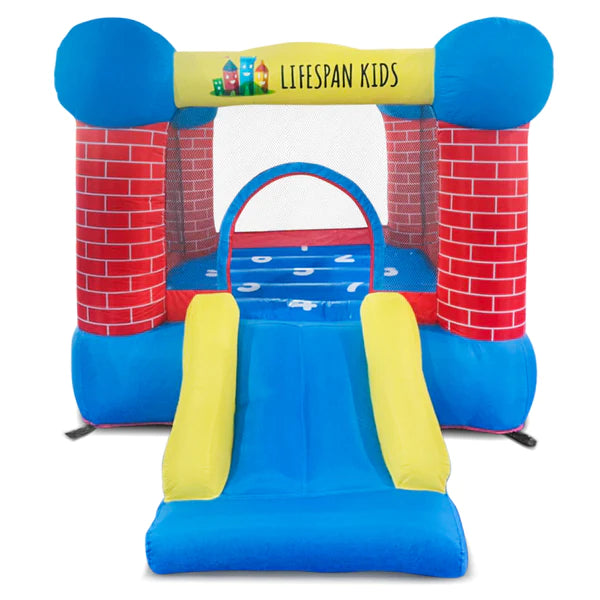 Lifespan Kids Outdoor Play Equipment Bouncefort Mini Inflatable Jumping Castle - Lifespan Kids 9347166043597 PEBOUNCEFORT-MINI2 Buy online: Bouncefort Mini Inflatable Jumping Castle - Lifespan Kids Happy Active Kids Australia