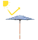 Lifespan Kids Outdoor Settings Sunset Wooden Picnic Table with Umbrella - Lifespan Kids 09347166051349 PEPICNICTABLESUNSET2 Buy online: Sunset Wooden Picnic Table with Umbrella - Lifespan Kids Happy Active Kids Australia