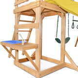 Lifespan Kids Play Centres Albert Park Wooden Play Centre with Yellow Slide - Lifespan Kids 9347166063427 LKPC-ALPARK-YEL Happy Active Kids Australia