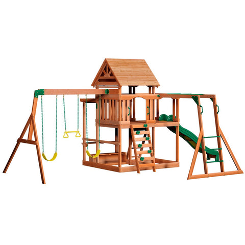 Lifespan Kids Play Centres Backyard Discovery Monticello Cedar Play Centre - Lifespan Kids - OUT OF STOCK 09347166043344 BYDMONTICELLO-SET Buy online: Backyard Discovery Monticello Wooden Cedar Play Centre  Happy Active Kids Australia