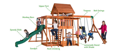 Monticello playset clearance