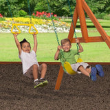 Lifespan Kids Play Centres Backyard Discovery Oakmont Cedar Play Centre - Lifespan Kids BYDOAKMONT-SET Buy online: Backyard Discovery Oakmont Play Centre - Happy Active Kids Happy Active Kids Australia