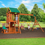 Lifespan Kids Play Centres Backyard Discovery Oakmont Cedar Play Centre - Lifespan Kids BYDOAKMONT-SET Buy online: Backyard Discovery Oakmont Play Centre - Happy Active Kids Happy Active Kids Australia