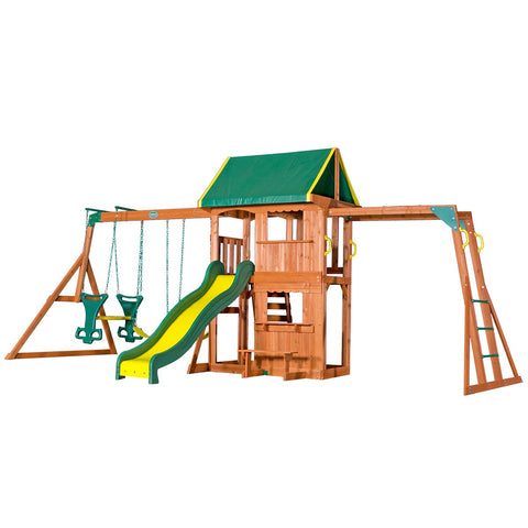 Lifespan Kids Play Centres Backyard Discovery Prairie Ridge Play Centre - Lifespan Kids - eta TBC 09347166043337 BYDPRAIRIERIDGE-SET Buy online: Backyard Discovery Prairie Ridge Cedar Play Centre  Happy Active Kids Australia