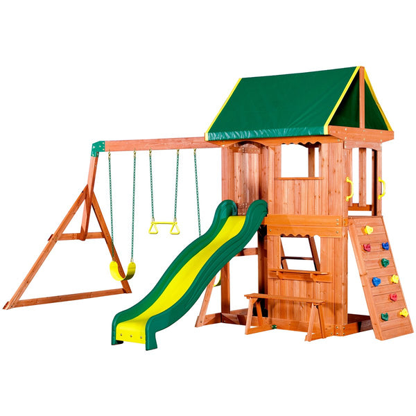 Lifespan Kids Play Centres Backyard Discovery Somerset Play Centre - Lifespan Kids *IN STOCK!* 00752113650121 BYDSOMERSET-SET Buy online: Backyard Discovery Cedar Somerset Play Centre Happy Active Kids Australia