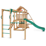 Lifespan Kids Play Centres Coburg Lake Play Centre with Monkey Bars (Green slide) - Lifespan Kids 9347166062611 LKPC-COLAKE-GRN Happy Active Kids Australia