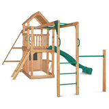 Lifespan Kids Play Centres Coburg Lake Play Centre with Monkey Bars (Green slide) - Lifespan Kids 9347166062611 LKPC-COLAKE-GRN Happy Active Kids Australia