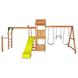 Lifespan Kids Play Centres Coburg Lake Play Centre with Monkey Bars (Yellow slide) - Lifespan Kids LKPC-COLAKE-YEL Happy Active Kids Australia