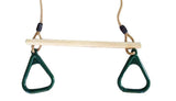 Lifespan Kids Play Centres Trapeze Swing with handles in Green - Lifespan Kids (FREE SHIPPING) TRAPEZE Happy Active Kids Australia