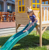 Lifespan Kids Play Houses Archie Cubby Playhouse with Green Slide - Lifespan Kids PEARCHIE-SET-GRN Buy online: Archie Cubby Playhouse with Green Slide - Lifespan Kids Happy Active Kids Australia