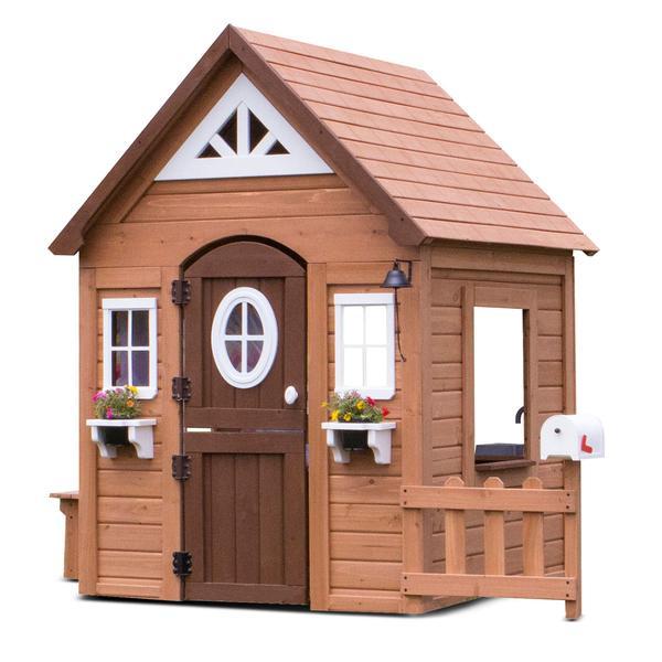 Lifespan Kids Play Houses Backyard Discovery BYD Aspen Cubby Playhouse - Lifespan Kids BYDASPEN-SET Buy online: BYD Aspen Cedar Wooden Cubby Playhouse - Happy Active Kids Happy Active Kids Australia