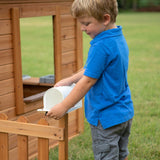 Lifespan Kids Play Houses Backyard Discovery BYD Aspen Cubby Playhouse - Lifespan Kids BYDASPEN-SET Buy online: BYD Aspen Cedar Wooden Cubby Playhouse - Happy Active Kids Happy Active Kids Australia