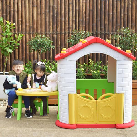 Buy online Wombat V2 Indoor Outdoor Cubby House with Picnic
