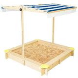 Lifespan Kids Sandpits Joey Wooden Sandpit with Blue Shade Canopy - Lifespan Kids SANDPITJOEY2 Buy online: Joey Wooden Sandpit with Blue Sun Shade Canopy  Happy Active Kids Australia