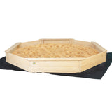 Large Wooden Octagonal Sandpit - Lifespan Kids - OUT OF STOCK - Happy Active Kids