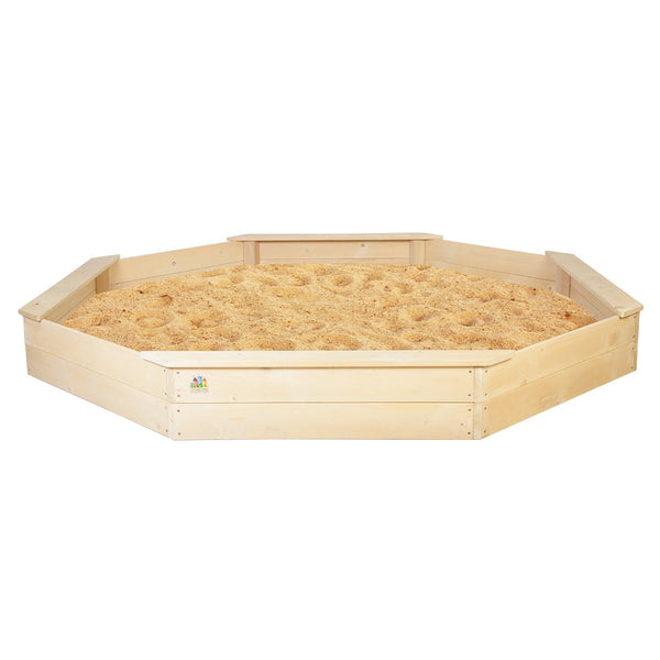 Lifespan Kids Sandpits Large Wooden Octagonal Sandpit with Wooden Cover - Lifespan Kids - OUT OF STOCK eta end May (PREORDER AVAILABLE) SANDPITLARGE-COVERSET Buy online: Large Wooden Octagonal Sandpit with Wooden Cover  Happy Active Kids Australia