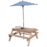 Lifespan Kids Sandpits Sunrise Sand & Water Picnic Table with Umbrella - Lifespan Kids 9347166060372 LKTB-SUNRISE-SET Buy online: Sunrise Sand & Water Picnic Table with Umbrella  Happy Active Kids Australia