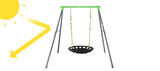 Lifespan Kids Swing Cellar Metal Nest Swing Set - Lifespan Kids 09347166045676 PECELLAR Buy online: Cellar Metal Nest Swing Set - Lifespan Kids Happy Active Kids Australia